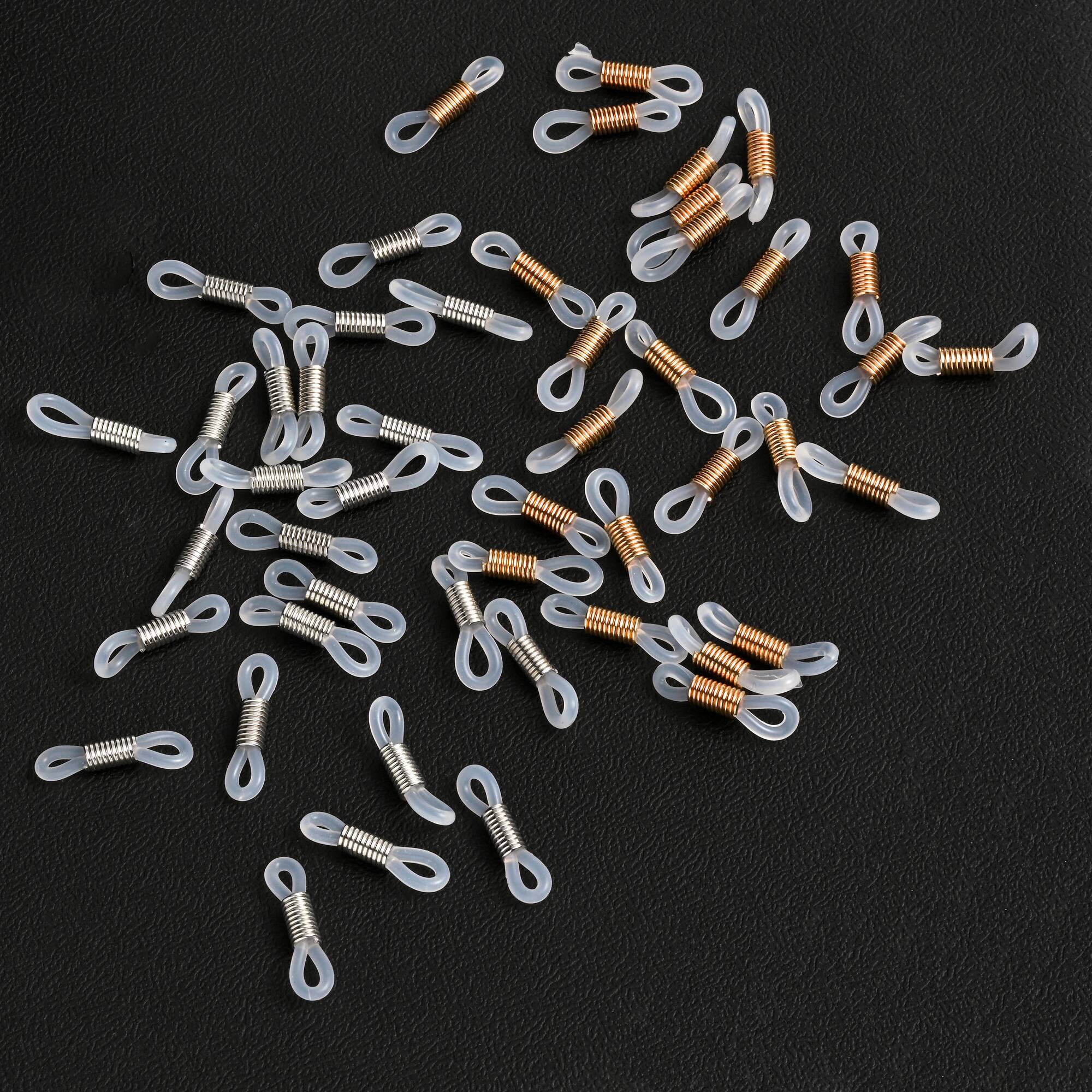 Rhodium & Gold Silicone Connector Mix by Bead Landing™
